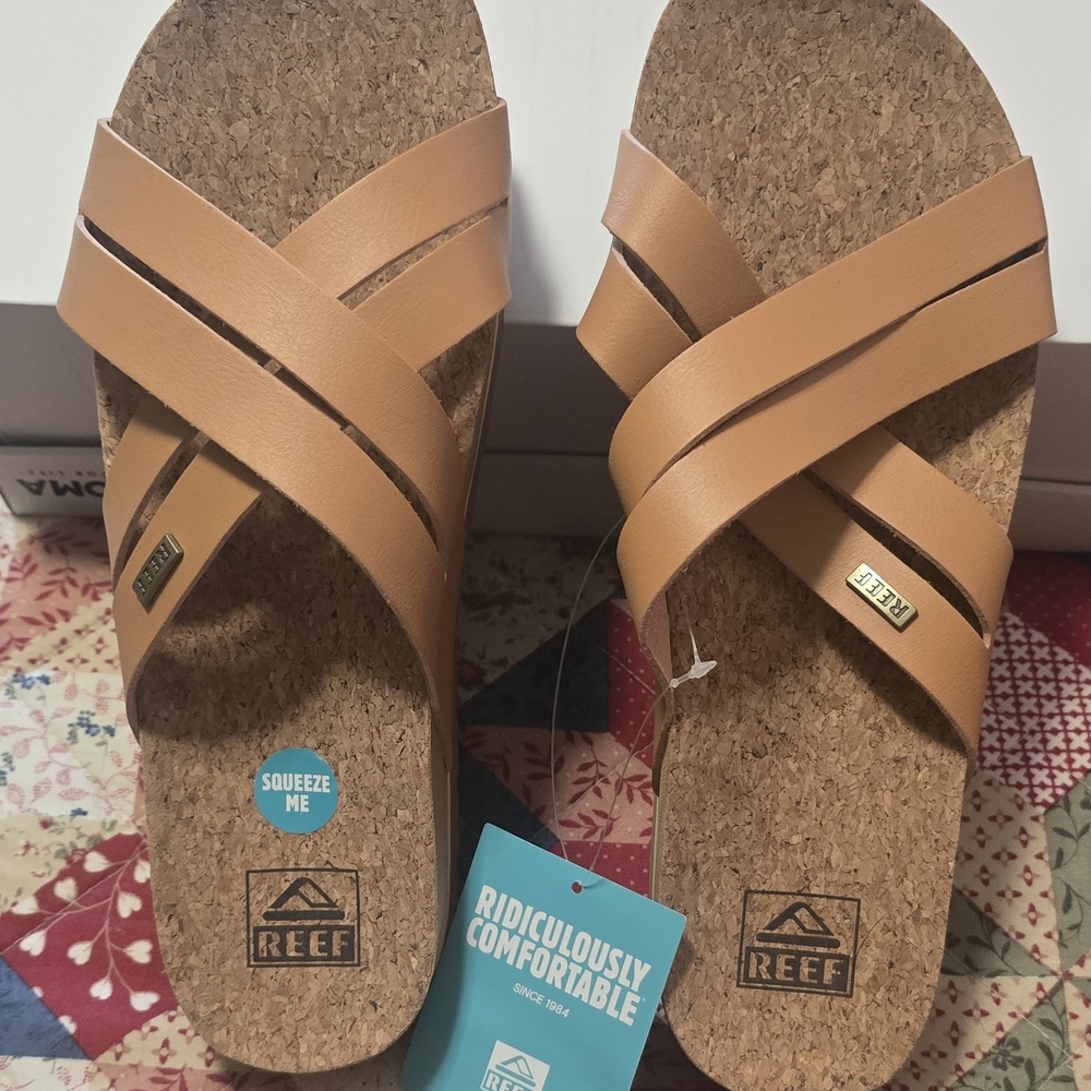 Reef Tan Sandals